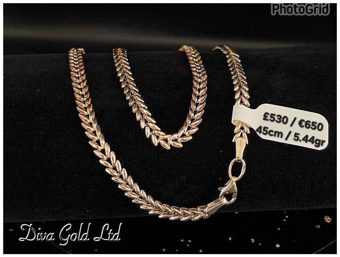Gold 585 chain 45cm