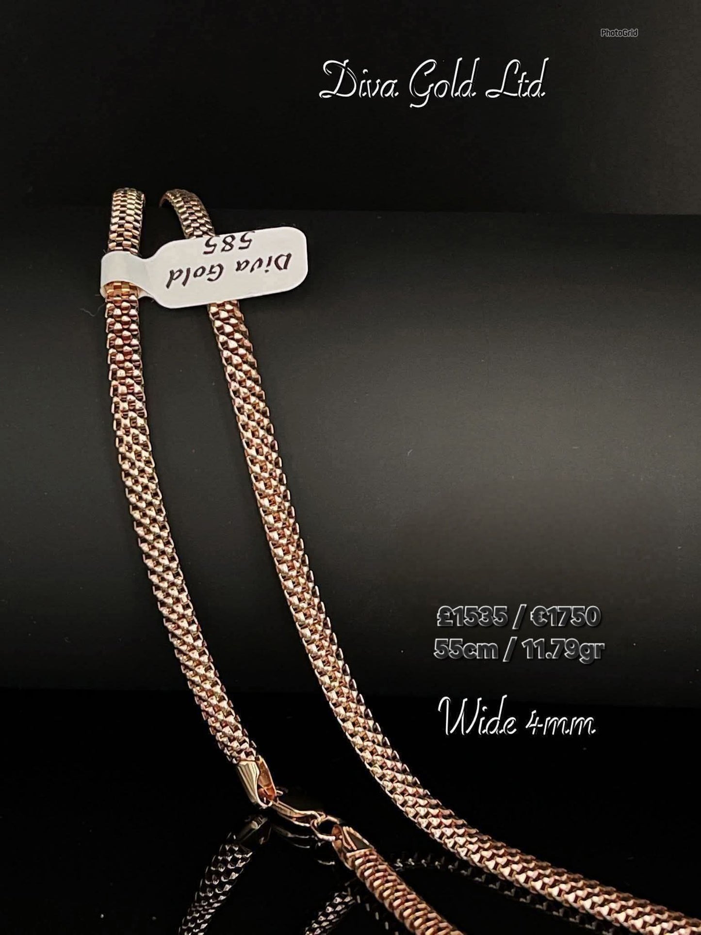 55cm Gold chain 585, 11.79gr