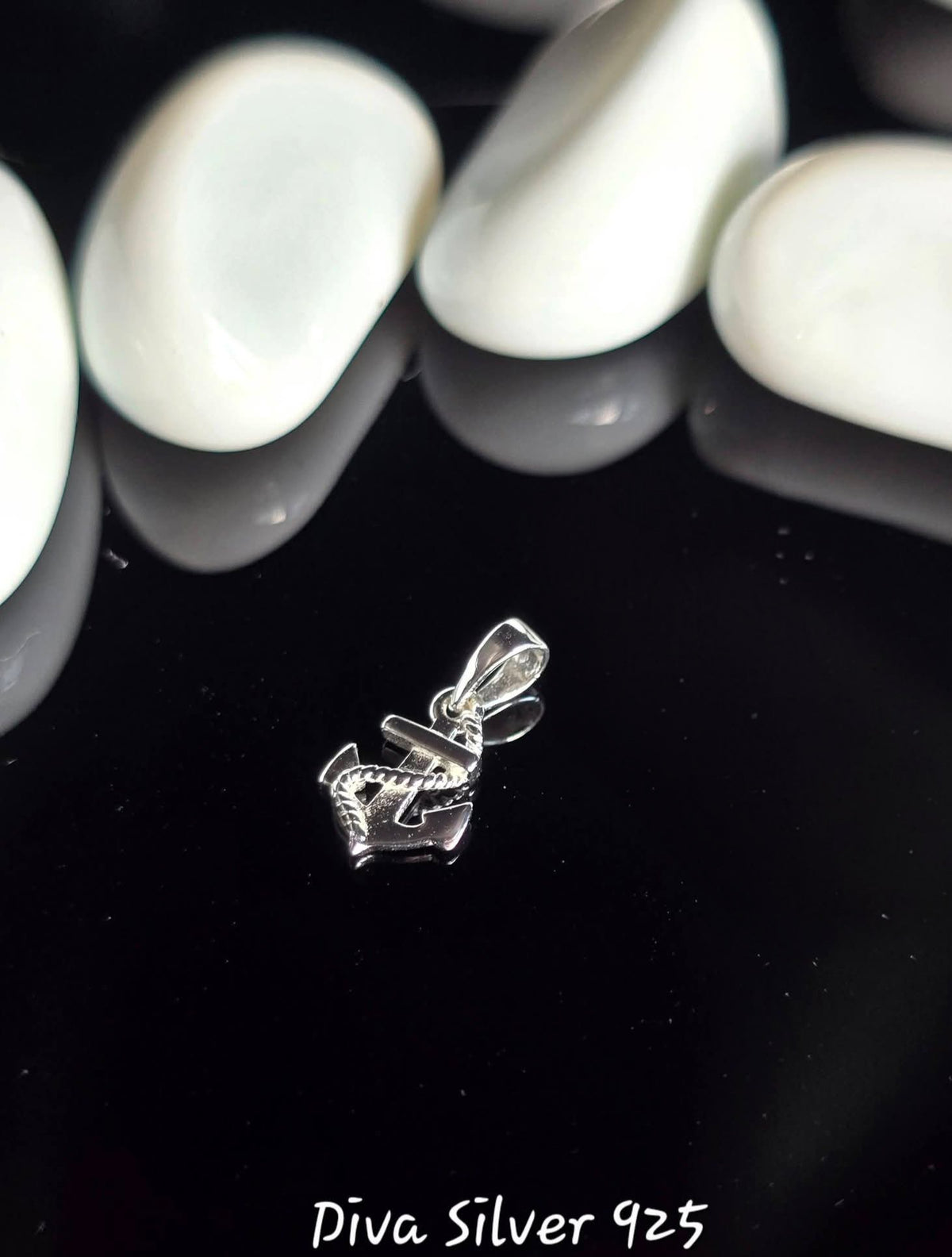 925 Sterling Anchor Pendant