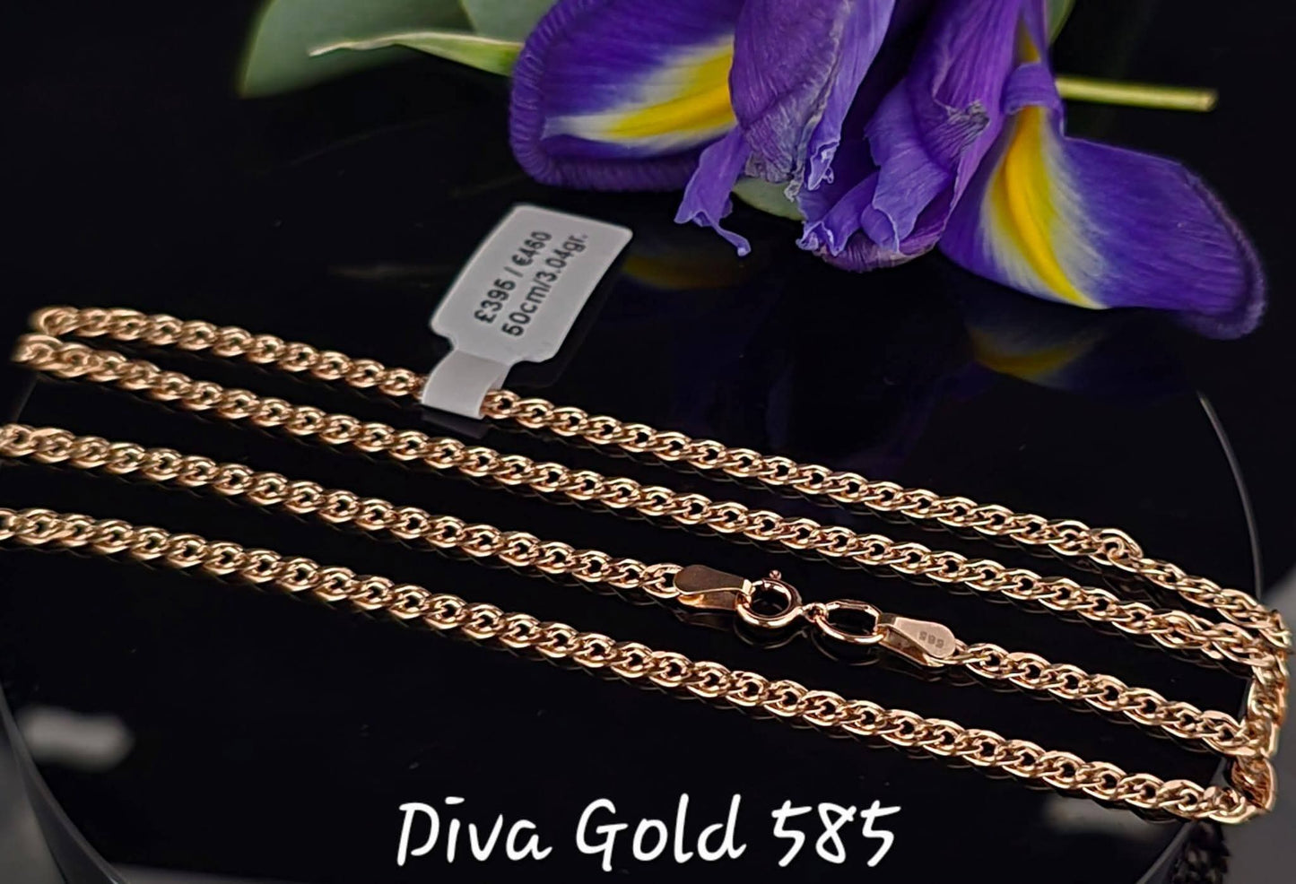 50cm Gold chain 585, 3.04gr