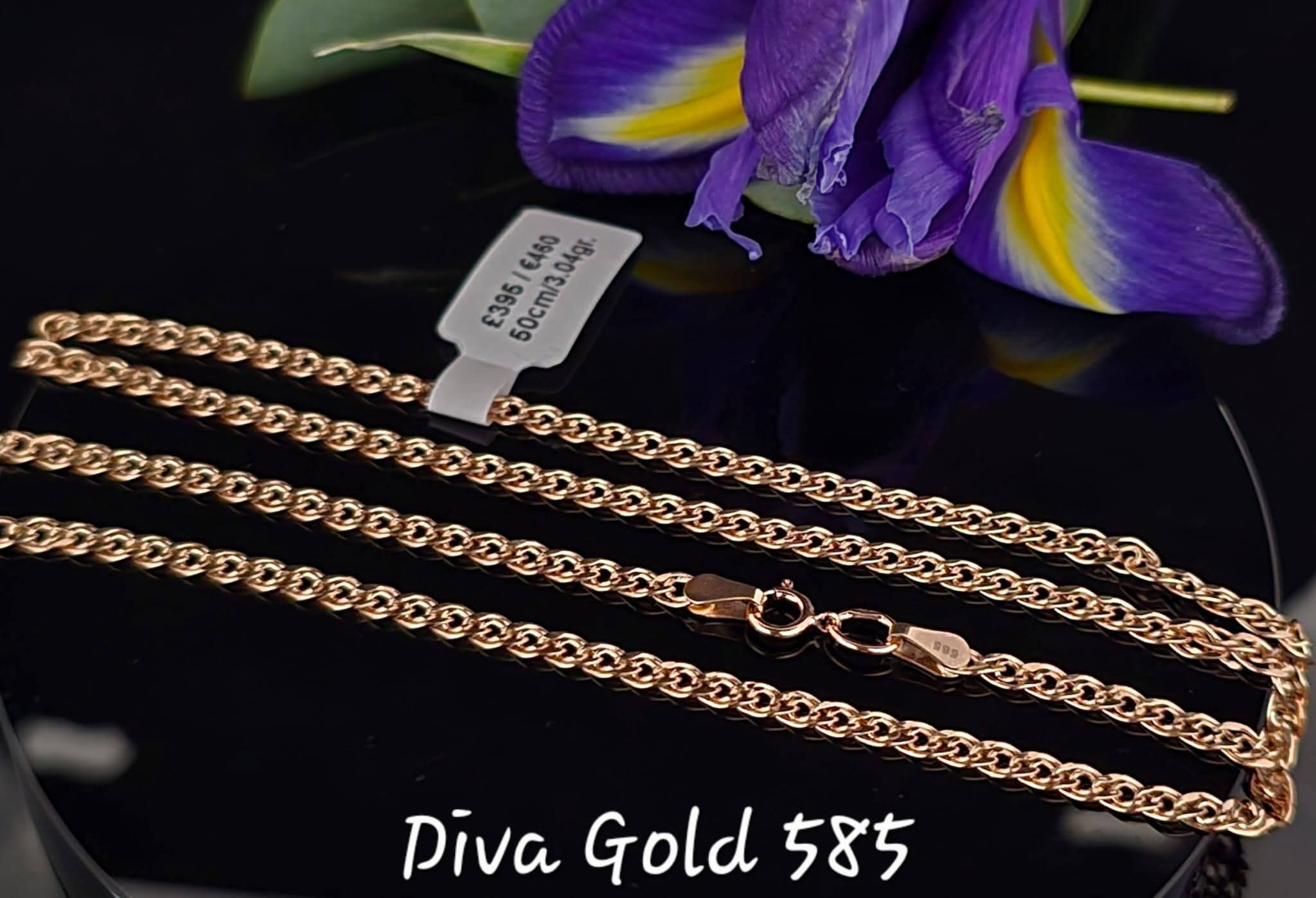 50cm Gold chain 585, 3.04gr