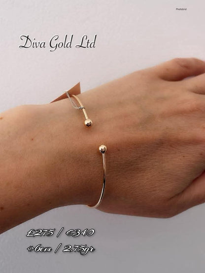 Gold bracelet. <>6cm