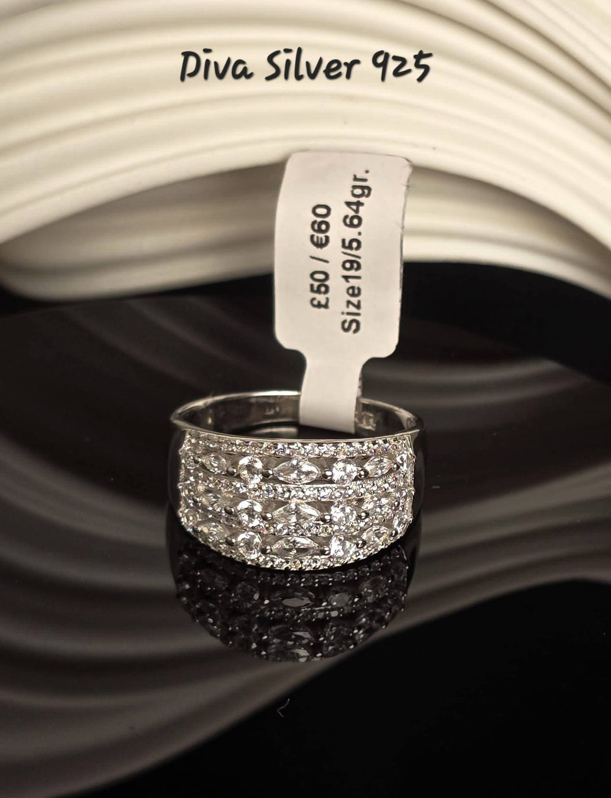 Sterling Silver Shining Ring