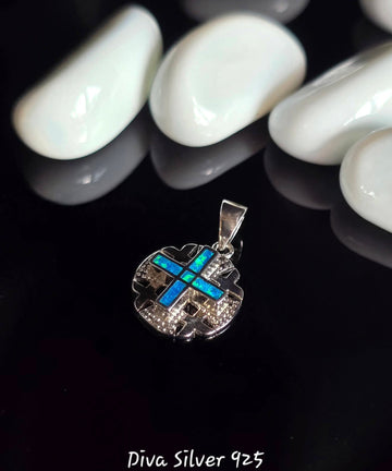 925 Sterling Jerusalem Cross Pendant