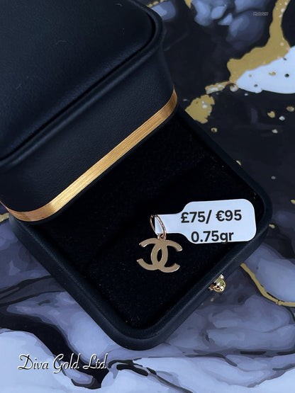 Gold 585 Chanel Pendant