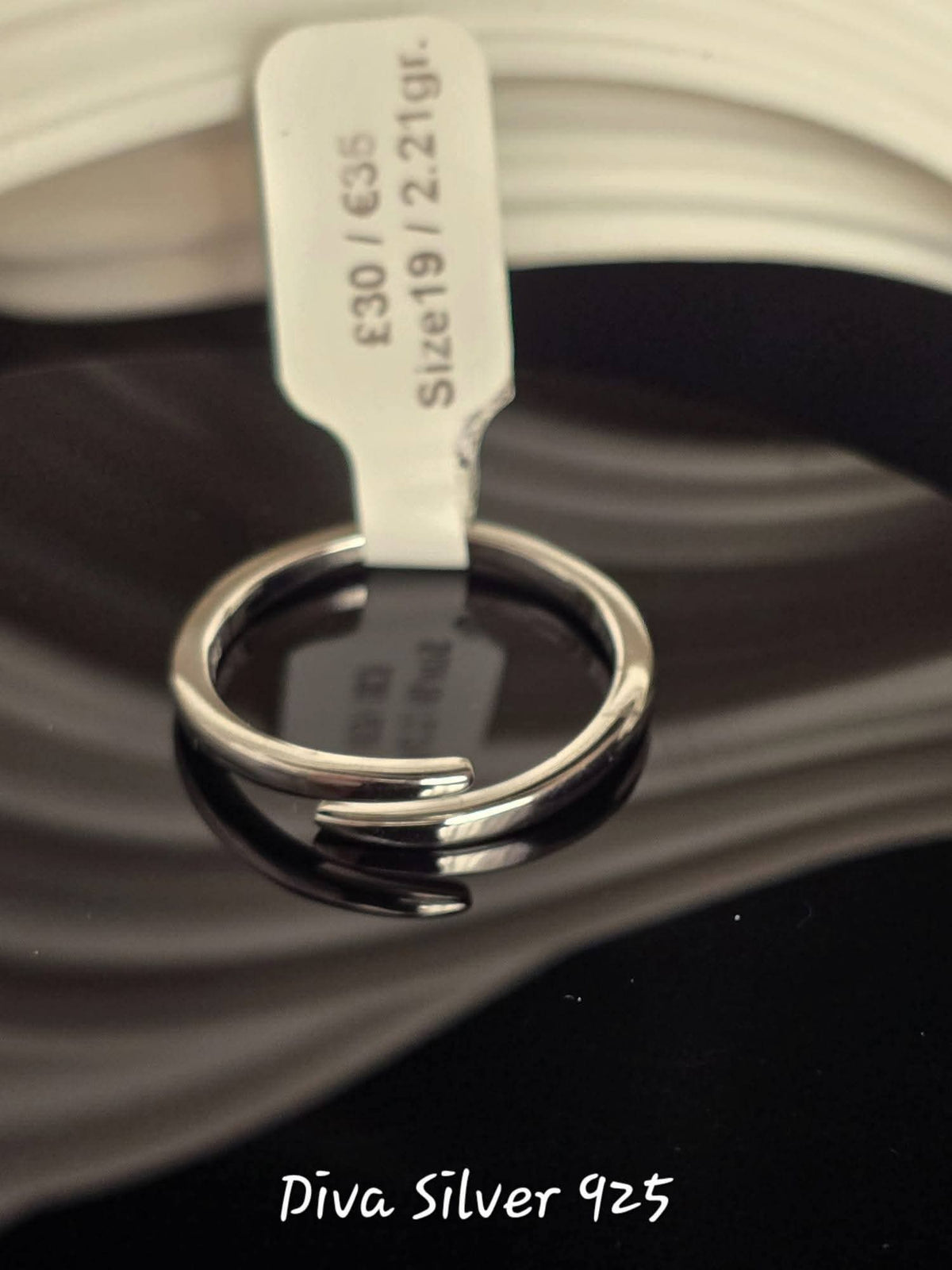 Sterling Silver Open Band Ring