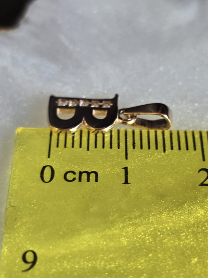 585 Gold Letter B