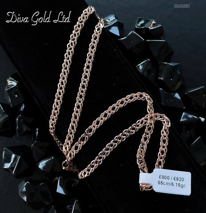 55cm Gold chain 585, 6.16gr