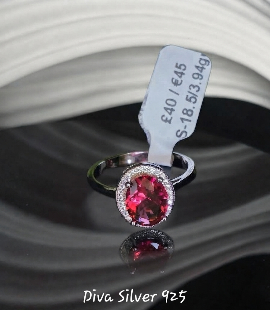 Sterling Silver Beauty Opal Ring