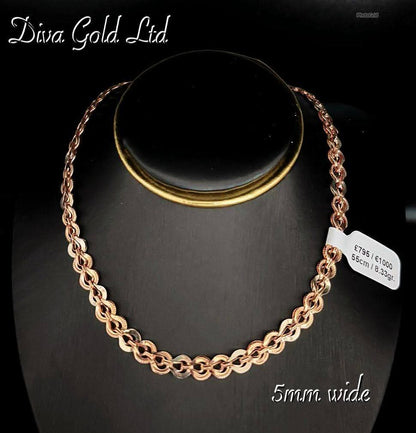 Gold 585 chain 55cm