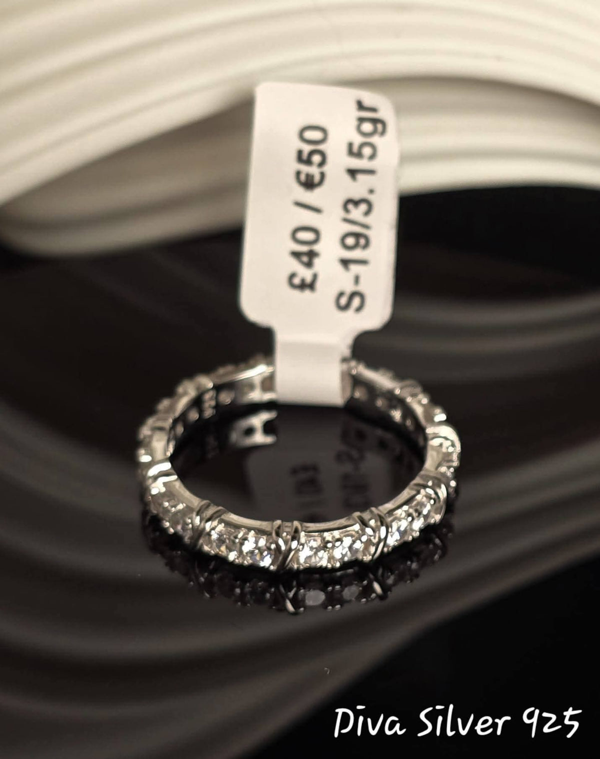 Sterling Silver Shining Ring