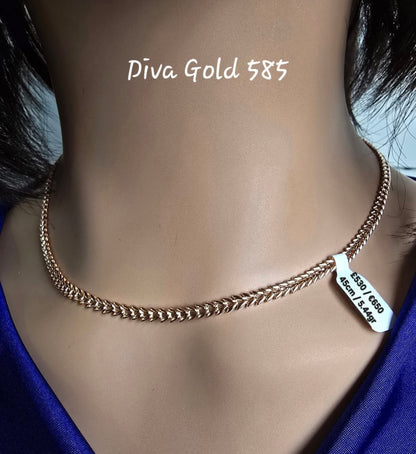 Gold 585 chain 45cm