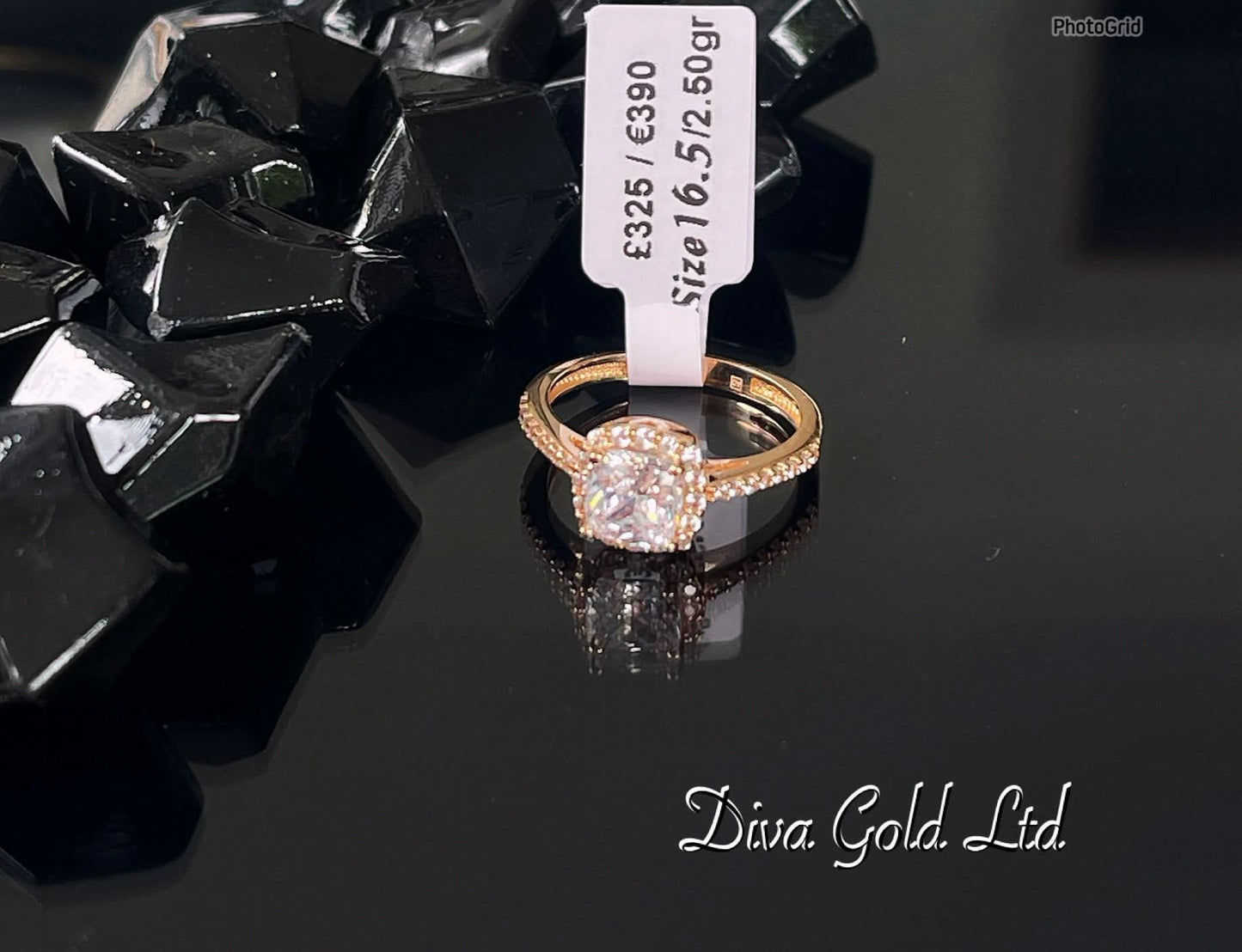 585 Gold women ring. Size 16.5
