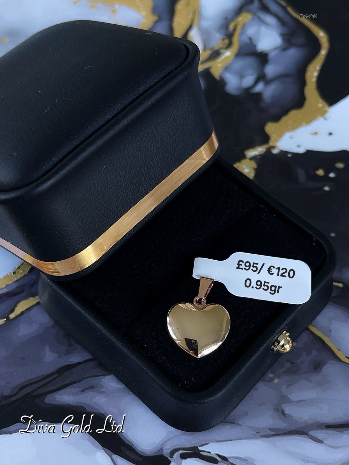 Gold 585 Heart Pendant