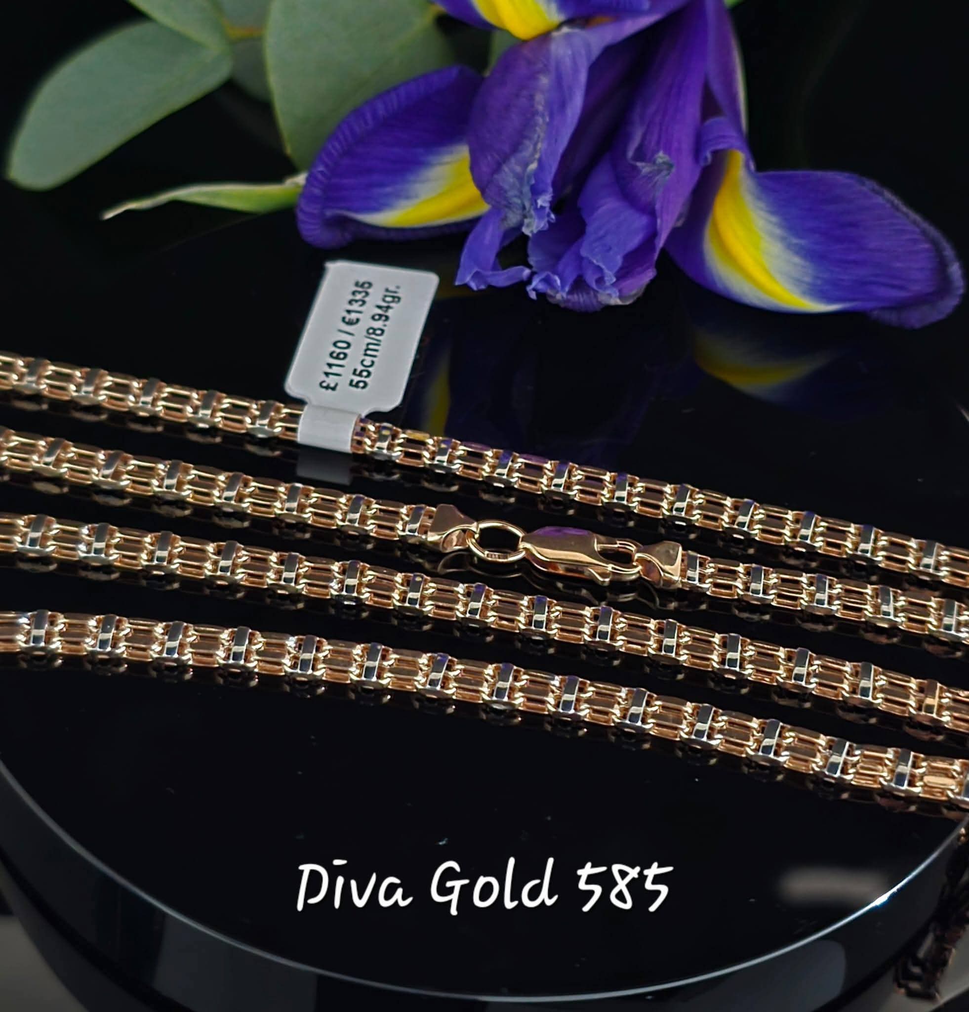 55cm Gold chain 585, 8.94gr