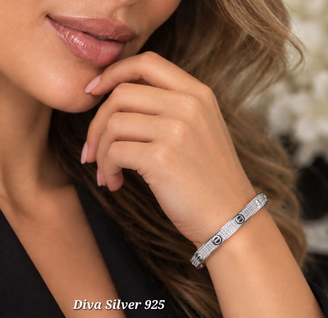925 Sterling Silver Cartier Bracelet For Women