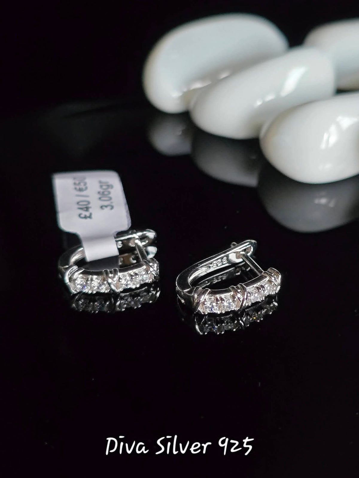 Sterling Silver Beauty Women Earrings