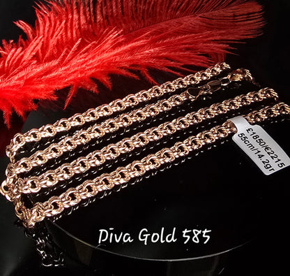 585 Gold chain 55cm