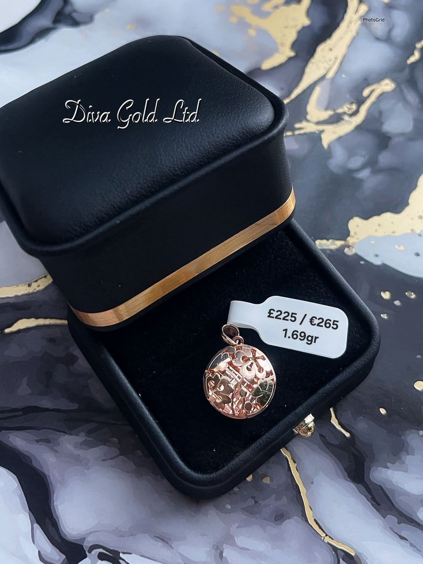 585 Gold pendant. 1.69gr