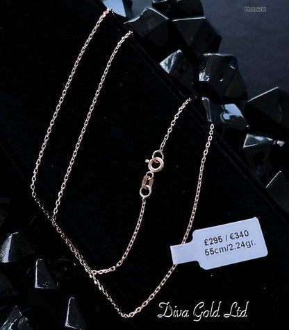 55cm Gold chain 585, 2.24gr