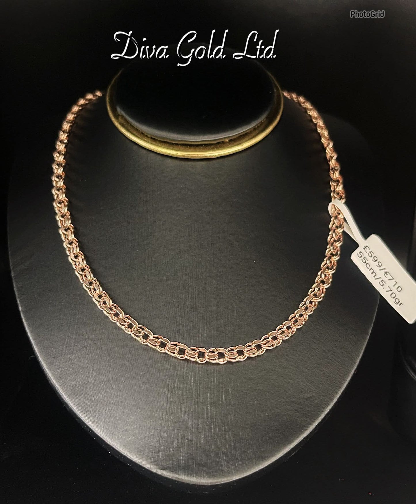 Gold 585 chain 55cm
