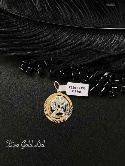 Golden zodiac gemini. 2.23gr