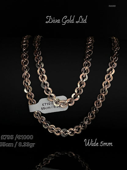 Gold 585 chain 55cm
