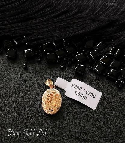 585 Gold pendant. 1.53gr