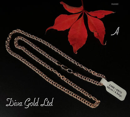 Gold Bismark chain 45cm