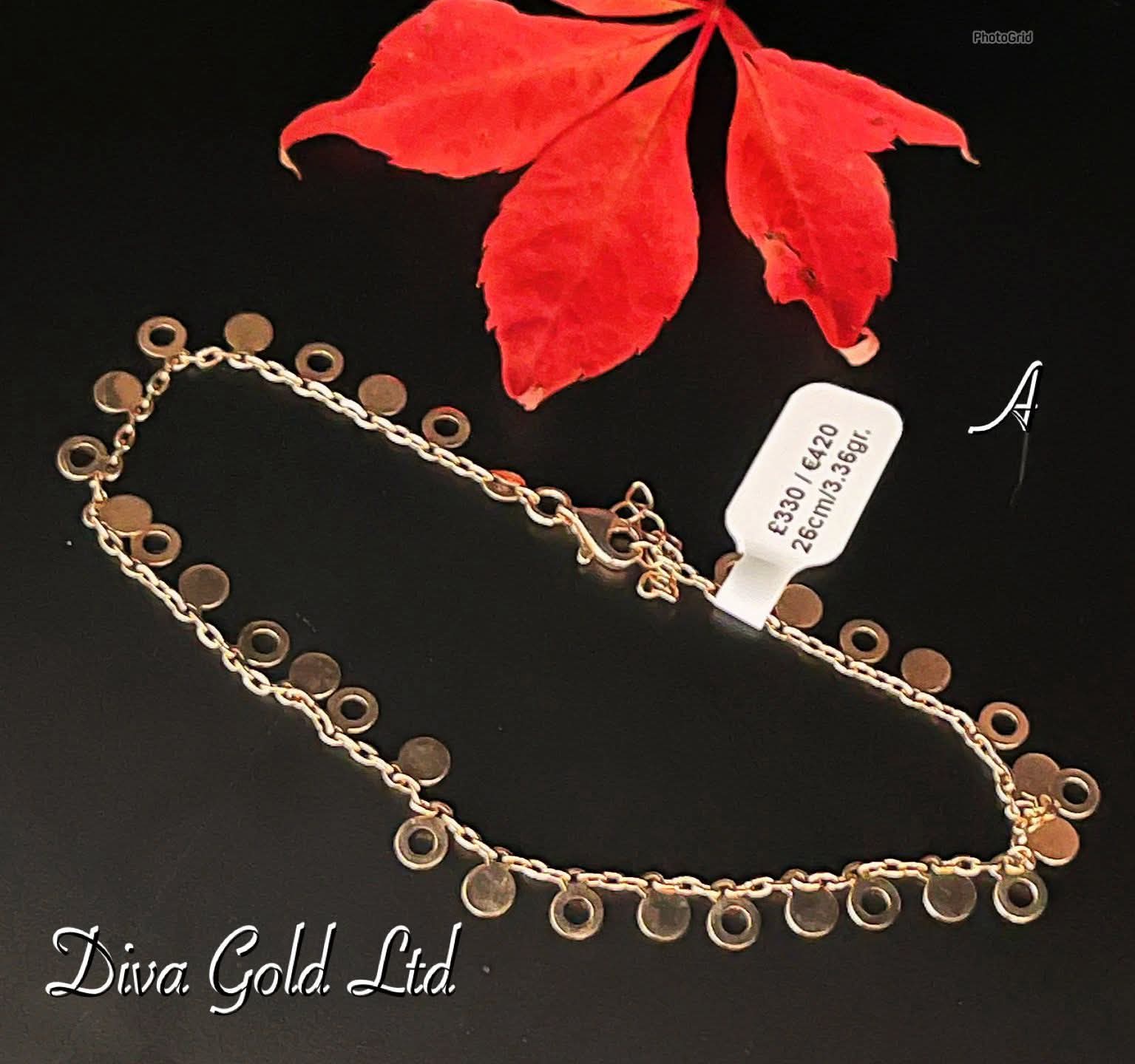 Ankle bracelet. 26cm