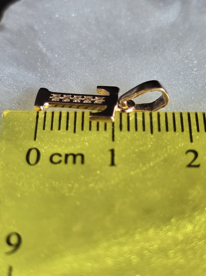 585 Gold Letter T