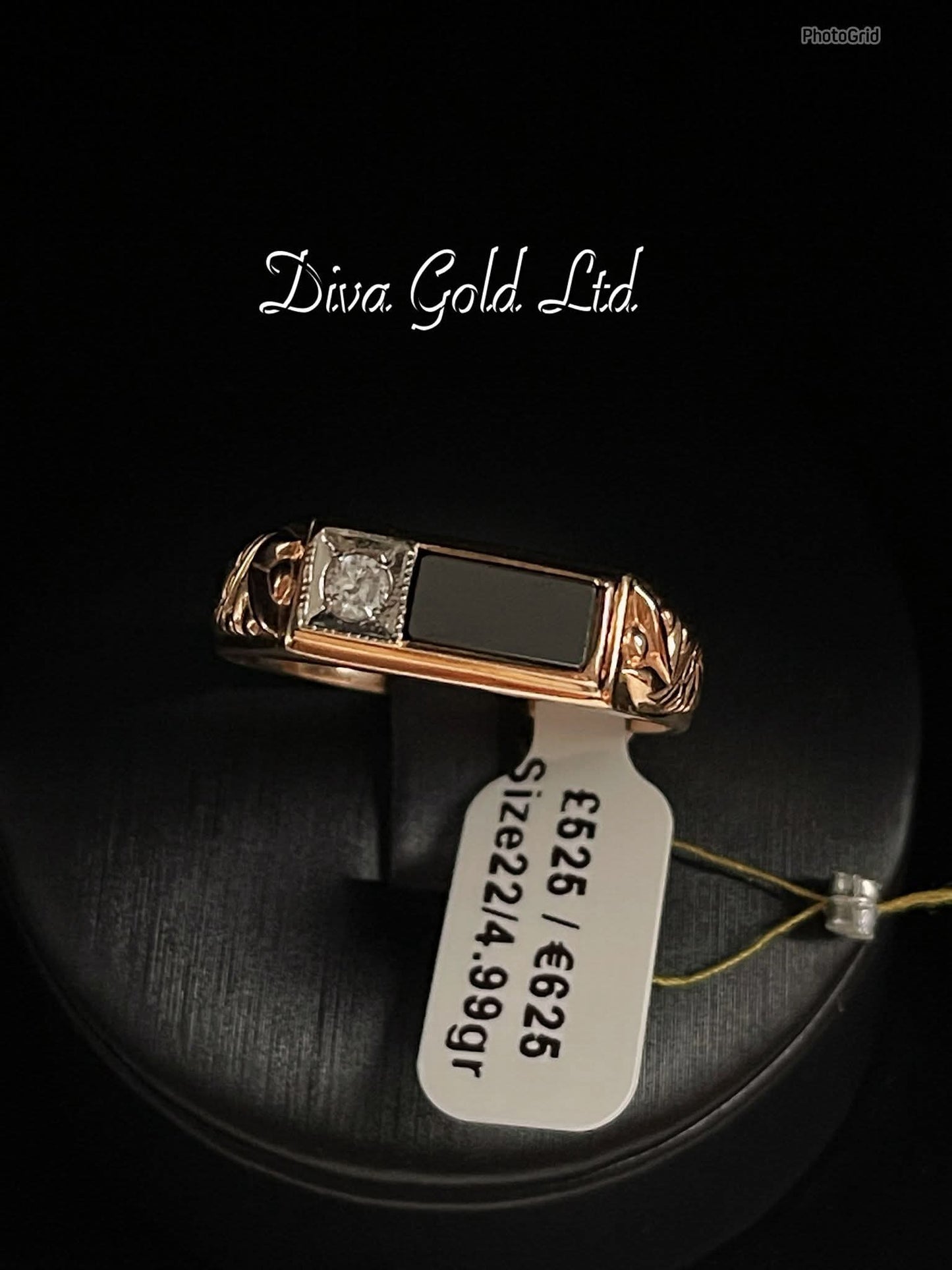 Gold 585 ring. Size 22