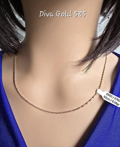Gold 585 chain 50cm