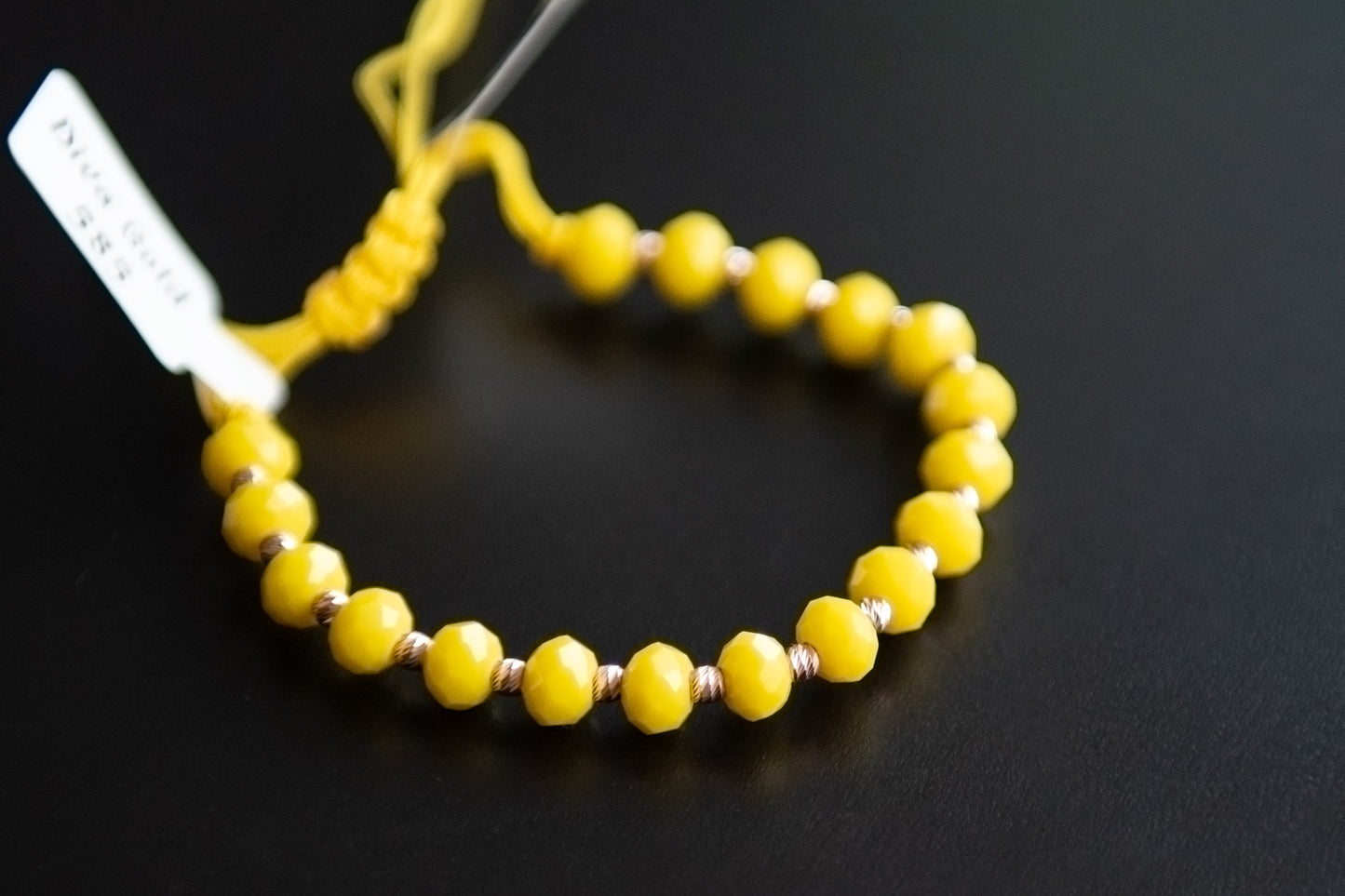 Lovely Yellow Bracet with Gold 585
