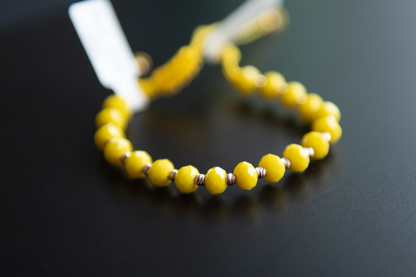 Lovely Yellow Bracet with Gold 585